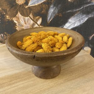 Infiniment Déco - Coupe sur pied en bois de manguier - © infinimentdeco